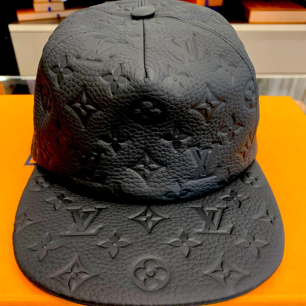 Louis Vuitton 1.0 Embossed Monogram Leather Cap